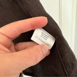 Eileen Fisher  Women’s Linen Topper Cardigan Small Brown Open Front Photo 4