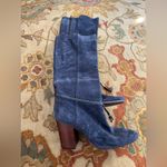 Aerosoles Elegant Blue Suede Boots Photo 1