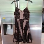 Adelyn Rae 💕💕 Black Lace Short Cocktail Dress Photo 1