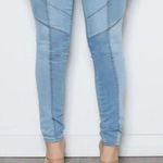 Boom Boom Jeans NEW! Boom Boom Sexy Denim Patchwork Jeggings Skinny Jeans Boho Photo 2