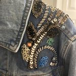 Reba  Denim Jacket With Beading  Photo 3