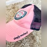 Simply Southern  Pink and Black Cap with Flamingo Patch Photo 1