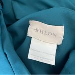 BHLDN NWT  Windham Formal Crepe One-Shoulder Jumpsuit in Teal Size‎ 2 Photo 4