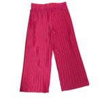 Nine West Women’s Pink Pleated Wide Leg Pants Size L NWT Polyester Elastic Waist Photo 2