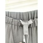 Eileen Fisher System Silk Black Georgette Crepe Cropped Pants Size Large NWT Photo 4