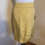 Vintage Japanese Q Yellow Skirt With Pockets Made in Korea Photo 3