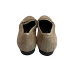 Attilio Giusti Leombruni AGL Taupe Suede Penny Loafers Flats Size 37 6.5 US Tan Photo 6