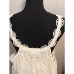Pretty Angel  White Crochet Dress Tunic XL Wedding Party Summer Photo 3