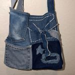 Handmade  possibly vintage Denim and Plaid Women's Crossbody Bag Photo 0