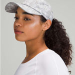 Lululemon Fast and Free Womens Run Hat in Hideaway Camo Starlight Multi Gray Photo 0