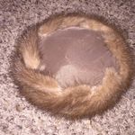 Tan Furry Sandy Braeborn Paris NY Roller Hat 20.5” Photo 6