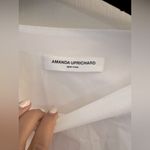 Amanda Uprichard  Eyelet Belted White Mini Dress Size Small Photo 2