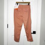 Sundry Croft Cotton Coral Pleated Ankle Cargo Pants Buttonfly Womens Size 28 NWT Photo 3