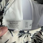 Nicole Miller "Moonless Night" Print Black White Swimsuit Women's Large NWT Photo 9