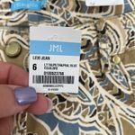 J. McLaughlin  Lexi Jean 6 NWT $178 Skinny Stretch Blue Tan Folklore Print Paisley Photo 5