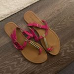 Charlotte Russe  Pink strap sandals. Size 8 Photo 1