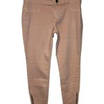 Victoria's Secret Women's Jeans Siren Ankle Zip Skinny Mid-Rise Peach Sz. 10 NWT Photo 0
