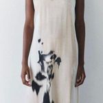 ZARA Satin Effect Dress Photo 0