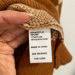 Andthewhy  Brown Checkered Oversized Sweater Sz S NWT Photo 7