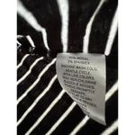 Halogen Modal Jersey V-Neck Tee Black Striped XS Photo 3