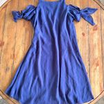 Soprano Ocean Blue Cold-Shoulder Slip Dress Size XS Photo 0