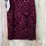 Jump  Apparel XS Juniors  Maroon Sleeveless Lined Mini Sheath Cocktail Dress Photo 7