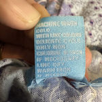 J. McLaughlin  Redondo Blue 100% Linen Poncho Caftan Mandala Medium/Large M L Photo 8