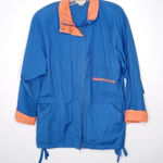 Lavon Vintage  blue and orange jacket size 8 Photo 0