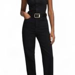 Good American Tube Denim Jumpsuit Size Medium Strapless NWT Sold out online Photo 0