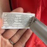 J.Crew Puffer Vest XS Neon Orange Quilted Sleeveless Jacket Cabin Core Granola Photo 13