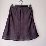 Urban Outfitters Rosa Black & Burgundy Floral Satin Mini Skirt S Photo 4