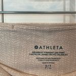 Athleta  Tan Delancey Straight Leg‎ Pants Size Small Tall Photo 6