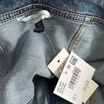 American Eagle  denim crop strapless corset tube top bustier size small NEW Photo 3