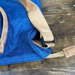 Zippered Lightweight Canvas Tote Bag With 2 Outside Snap Pockets Photo 4