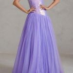 Cinderella Divine Metallic Sequin And Mesh Formal Dress  Photo 0