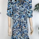 Elliatt  Incubus Mini Dress in Blue Multi Photo 5