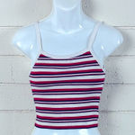 Brandy Melville  Red Striped Tank one size Photo 0
