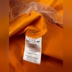 For Love & Lemons  Clementine Dress ruffle puff Orange M Photo 6