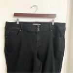 Torrid  Womens Jeans Denim Black Cropped Jegging Stretch Plus Size 22 Photo 2