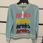 Alice + Olivia Light Apres Sweater with Colorful Beaded Appliqué Photo 0