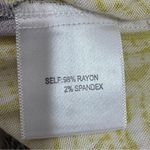 Jane and Delancey Jane & Delaney Tropical Print High Waist Wide Leg Crop Pants Small Photo 7