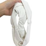 Seafolly  Essentials Ribbed Bikini Bottoms Women’s Size 4 High Cut White Swim Photo 9