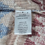 Fate Women's Grandpacore Neutral Colors Aztec Patterend Crewneck Sweater XL NIB‎ Tan Photo 4