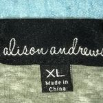 Alison Andrews 𝅺 knotted waist eyelet short sleeves size XL Photo 4