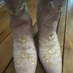 Dingo Pink Embroidered Short  Boots Photo 3