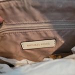 Michael Kors Hollis White/Cream Leather Shoulder Bag NWT Photo 2