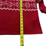 Gilly Hicks 47-8 Red Printed V-Neck Pajama Top Women Size Medium NWT Photo 2