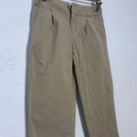Vince Slim Straight Khaki Chino Pants Pleated Beige Size 2 Womens Photo 2