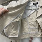 Greylin NWOT Linen Utility Bomber Jacket Photo 4