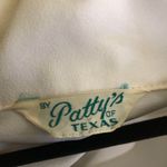 70s white large exaggerated collar oversized blouse with slightly puffy sleeves #70s #puffysleeves Size XL Photo 2